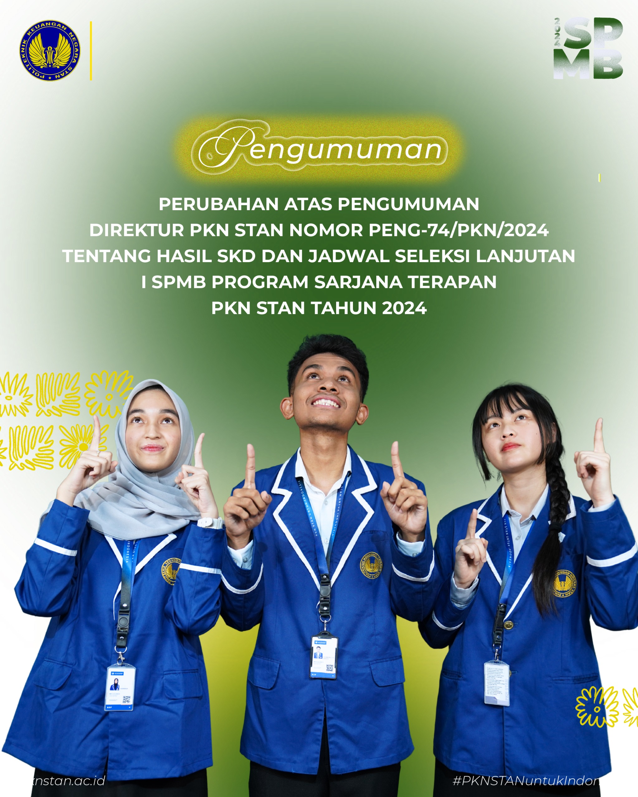 PENGUMUMAN NOMOR PENG-76/PKN/2024