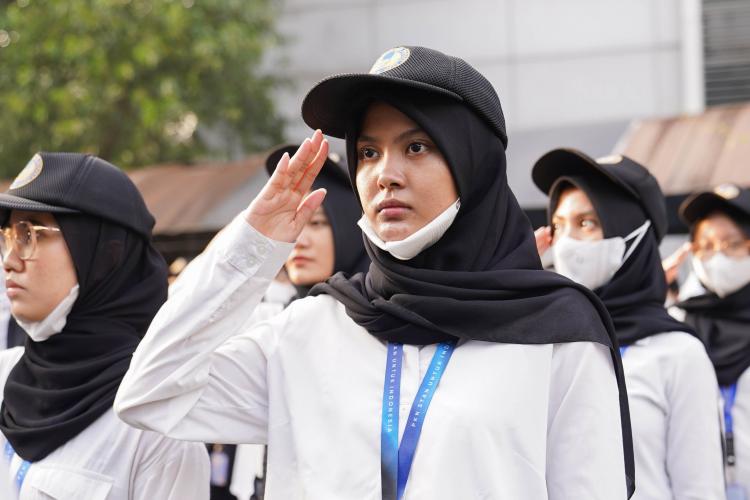 Pelaksanaan Upacara Bendera